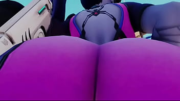 Overwatch tracer eats widow booty pov