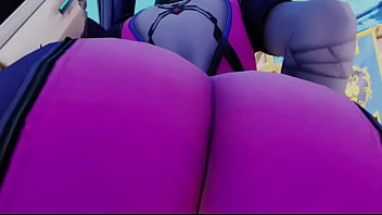 Overwatch tracer eats widow booty pov