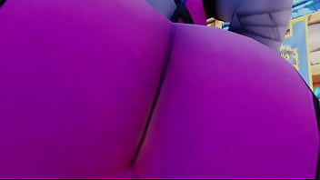 Overwatch tracer eats widow booty pov