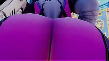 Overwatch tracer eats widow booty pov