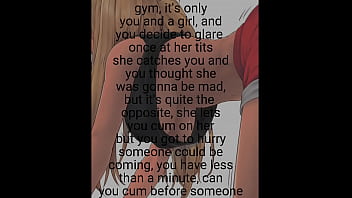 Can you blow your load under 60 seconds at a gym Can you blow your load under 60 seconds at a gym