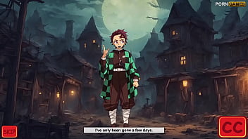 Halloween anime girls fuck fest