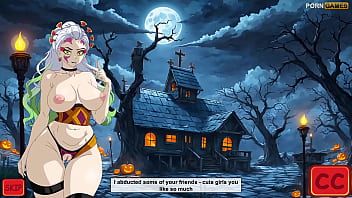 Halloween anime girls fuck fest
