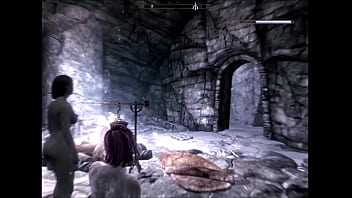 Two busty sexy bi sexual females wander the lands looking for hot erotic adventures