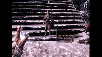 Two busty sexy bi sexual females wander the lands looking for hot erotic adventures