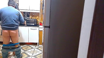 The kitchen of the wife and her lover