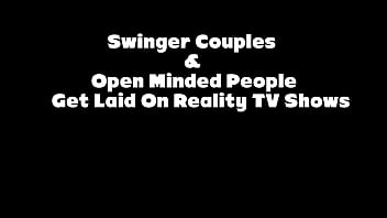 Horny babe posed in front of a camera