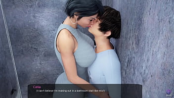 Fucking my hot teacher's tight ass in public toilet 3d hentai animated porn milfy city