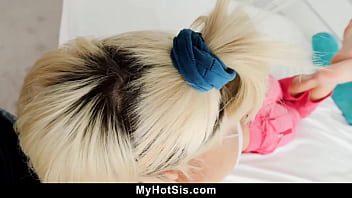 The easier it is to taste his little stepsister's pussy myhotsis