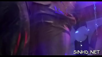 Attractive babes are getting rough bangings during fuckfest