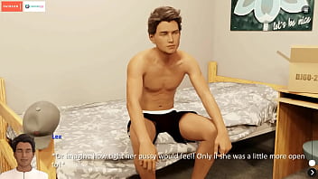 Girlfriend handjob & watching step sis masturbate the spellbook gameplay