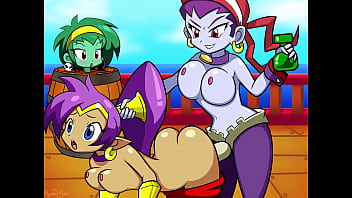 Shantae's defeat Shantae's defeat