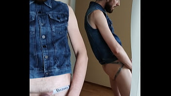 Shooting Cum On A Mirror And Licking It thumbnail