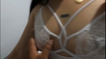 Sexy hot latina girlfriend have a condom for her boyfriend big black fucking hard dick jhodez1