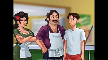 Jogo pornô 2d summertime saga episodio 133 patrão ficou olhando a mulher tomar rola