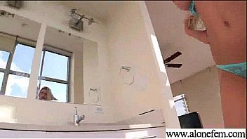 Lovely girl use all kind of things to masturbate vid 18