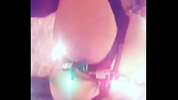 Faerie wraped in lights