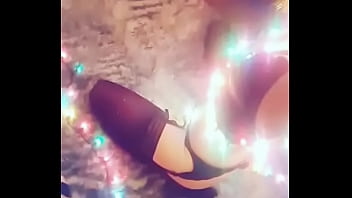 Faerie wraped in lights