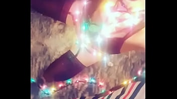 Faerie wraped in lights