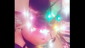 Faerie wraped in lights