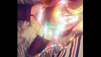 Faerie wraped in lights