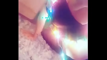 Faerie wraped in lights