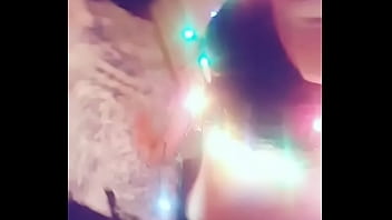 Faerie wraped in lights