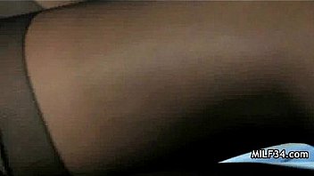 Horny milf gets kinky