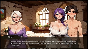 Farmer kink taboo hentai game ep 3 my best friend massive boobs pops out in public