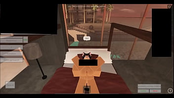 Cogiendo en un condo de roblox con randoms