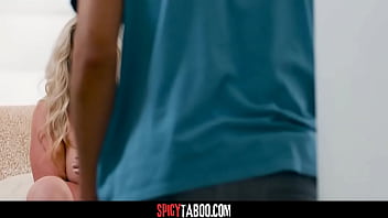 Shy guy his bff's stepmom masturbating and fucked her milf pussy