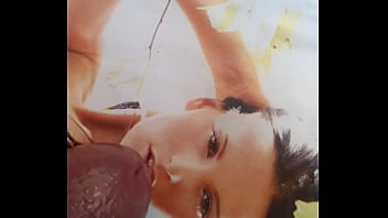 Precum facial game 3