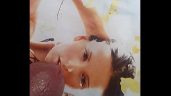 Precum facial game 3