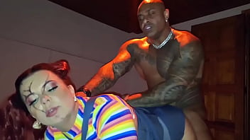 Tranzei com meu cunhado na festa a fantasia