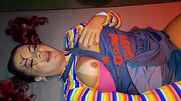 Tranzei com meu cunhado na festa a fantasia