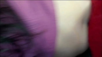 Hot latina brunette on all fours gets her ass fucked twice