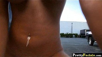 Hot brunette facial kitty bella 1 1 2