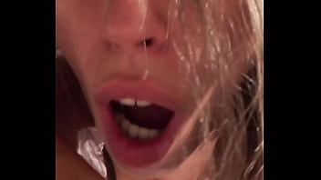 Candie cross' tiny ass looked too good not to ruin pov doggy drills a creamy facial finish