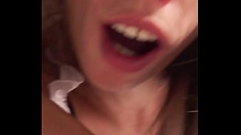 Candie cross' tiny ass looked too good not to ruin pov doggy drills a creamy facial finish