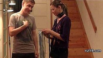 Teen fucked hard to the core