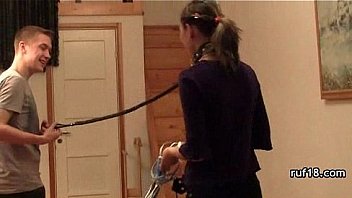 Teen fucked hard to the core