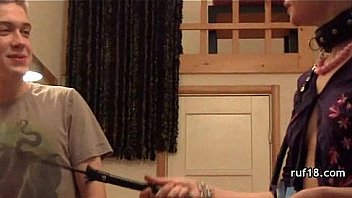 Teen fucked hard to the core