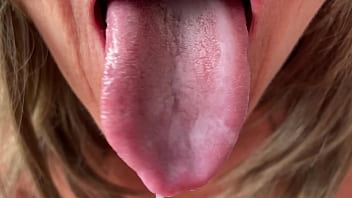 Mature cougar drain my balls licking and mouth filled with cum fetish collection