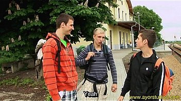 A Twink Bareback Threesome thumbnail