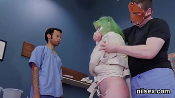 Silly slut gets her fuckholes gaped and intensely drilled