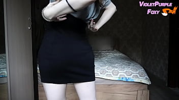 Acrobatic pussy play of virgin student after school to shaking orgasm