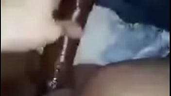 She fucks herself with dildo