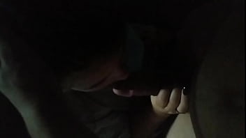 Teen sucking cuck
