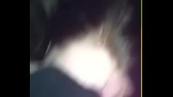 Spraying all over this woman's face