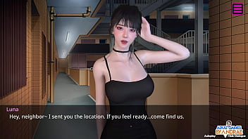 Ep10 boosting trust points with luna lana mion and hazel female anchor next door